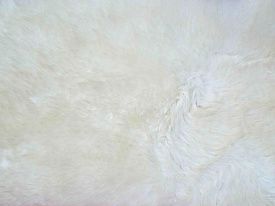Ворсистый овчина двухшкурная WHITE